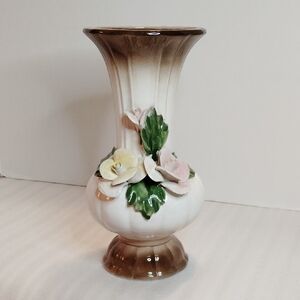 Vintage Capodimonte Italy Vase